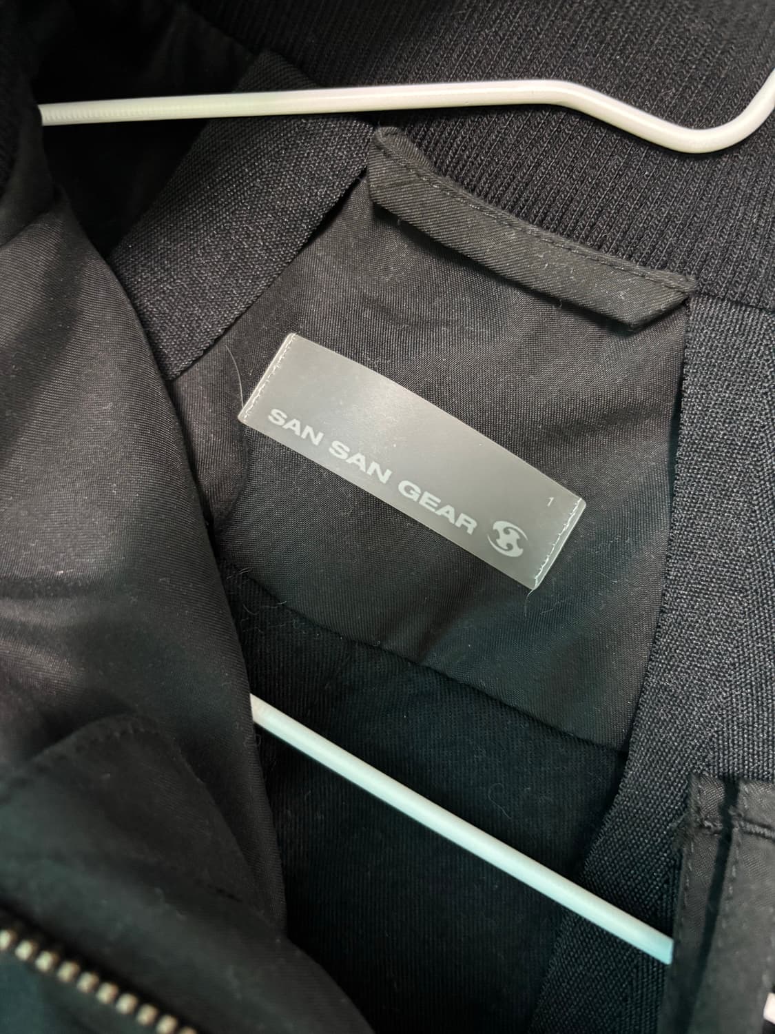 산산기어 봄버자켓 블랙 1사이즈 상품이미지2