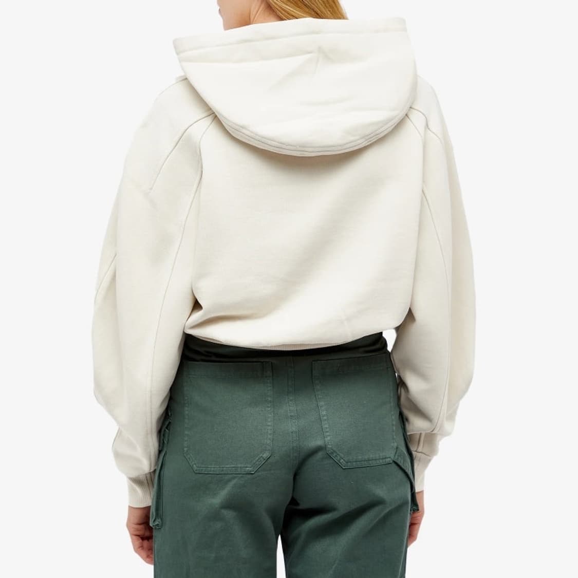 로우클래식 크롭 후드 베이지 S 사이즈 상품이미지4