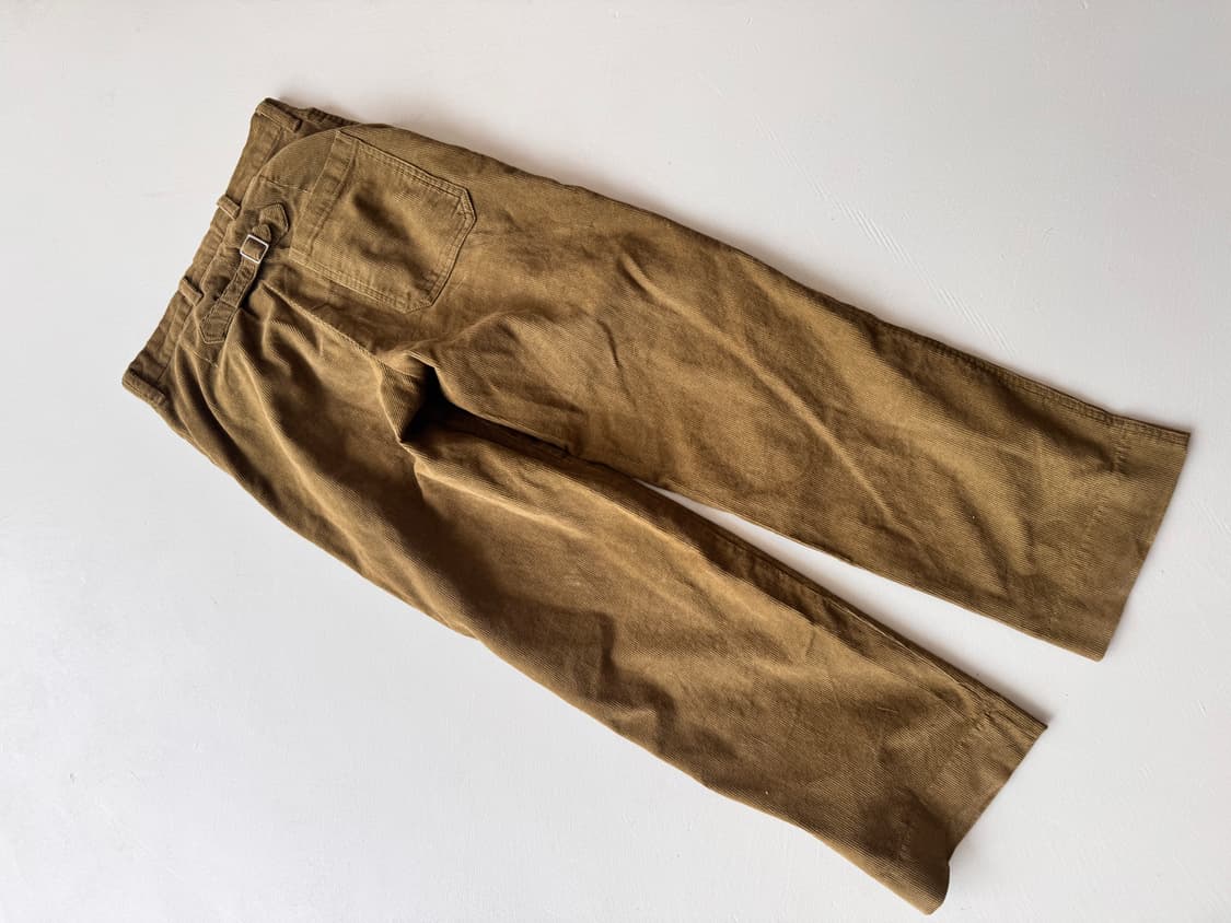 BODE 코듀로이 스탠다드 트라우저 (올리브) 상품이미지5