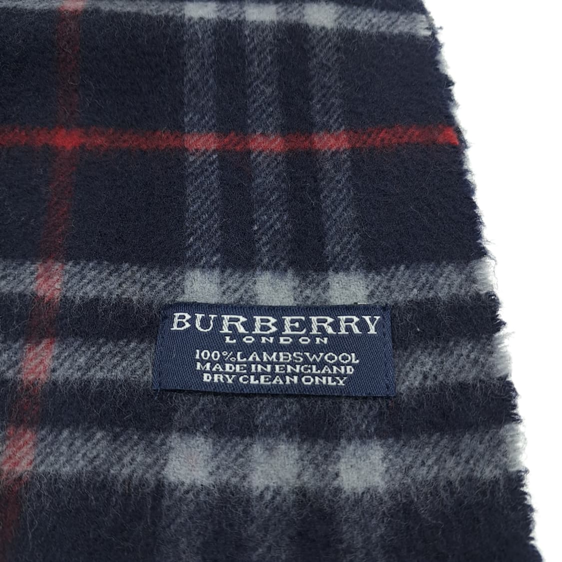MX309 버버리 블랙 노바체크 램스울 목도리 머플러 상품이미지7