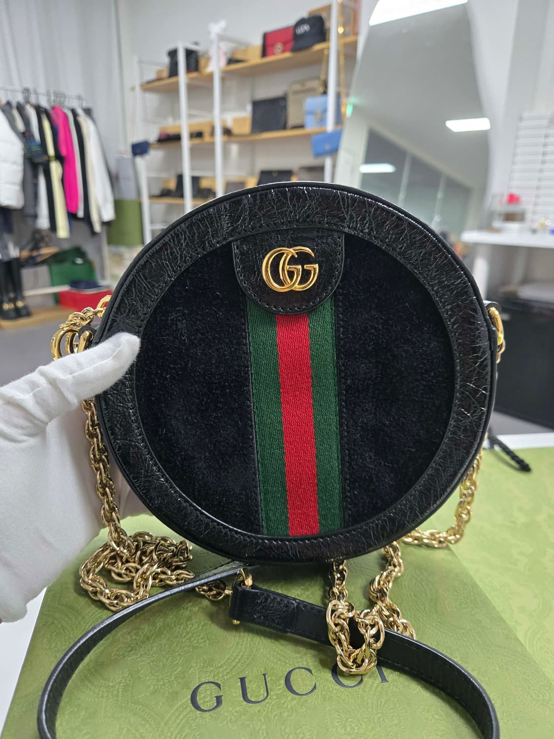 [40%할인] 구찌 오피디아 GG 라운드백 상품이미지1