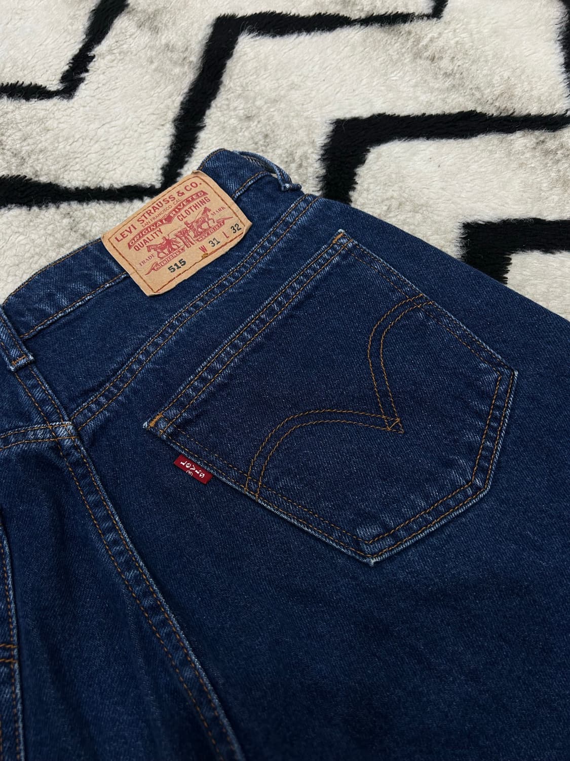 [31]리바이스515 스트레이트 핏 데님팬츠/진청 상품이미지1