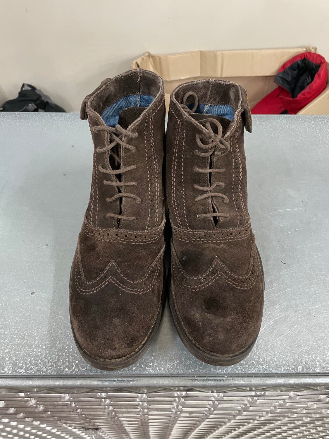 슈퍼드라이 스웨이드 부츠 43 상품이미지5