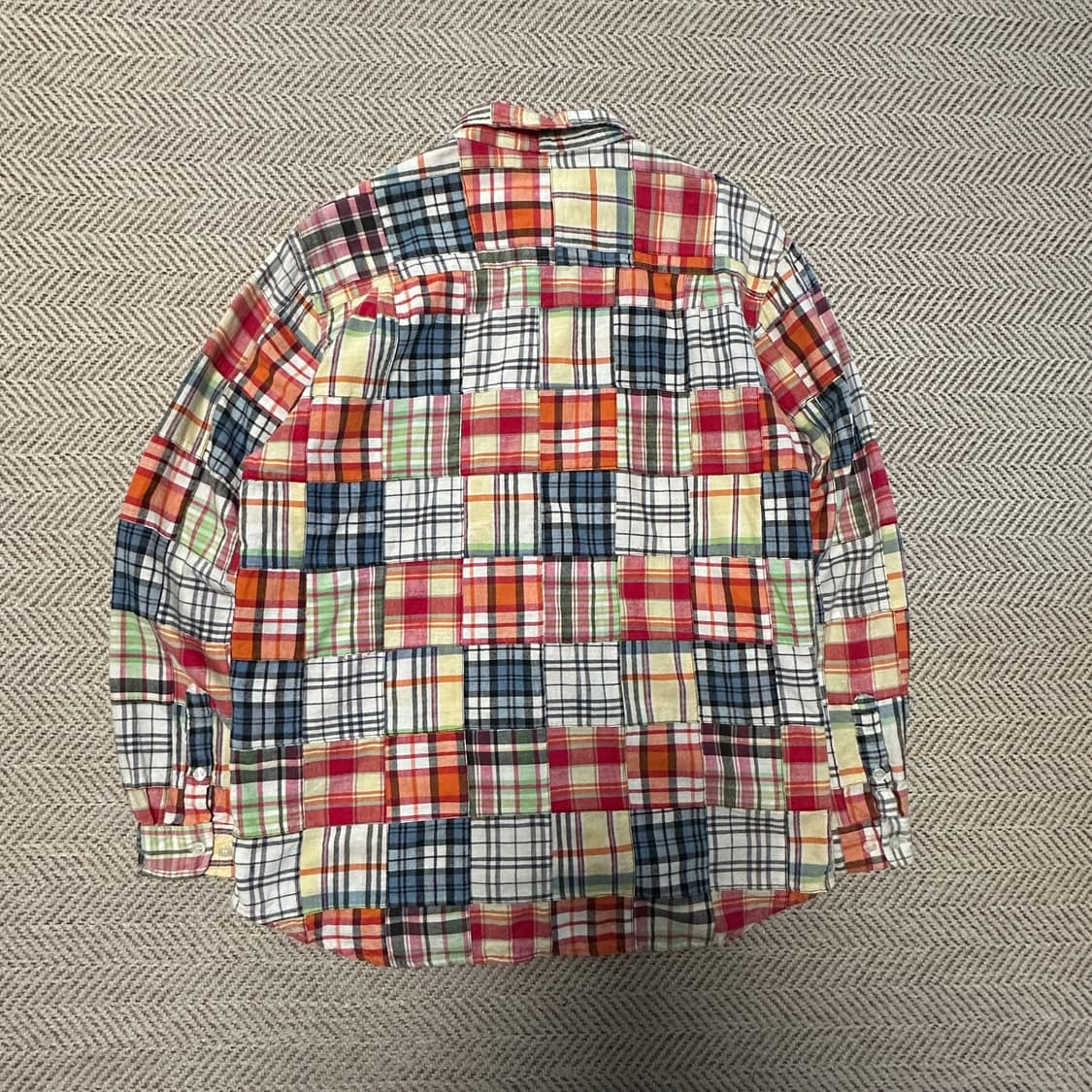 JUNGLE STORM patchwork shirt 상품이미지2