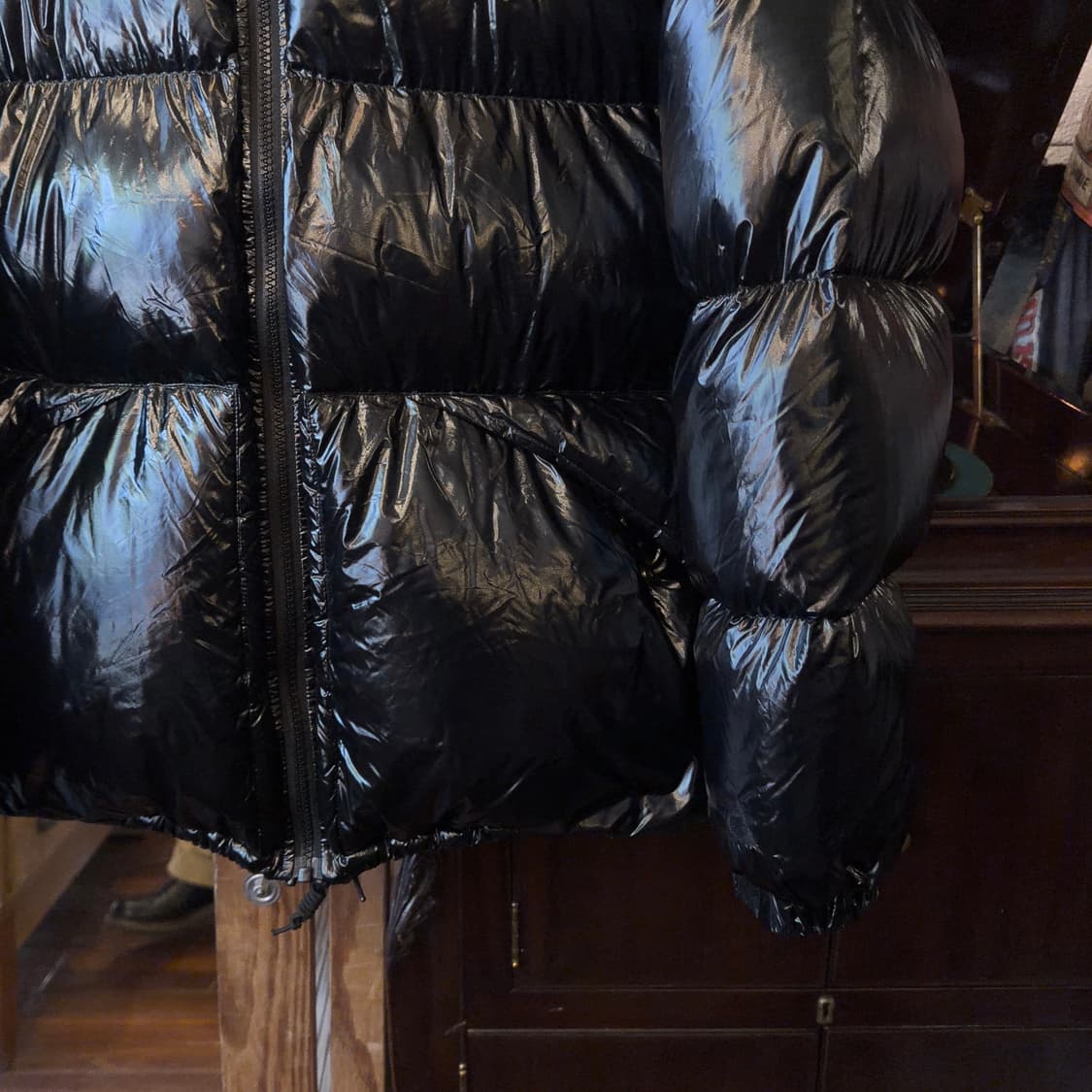 GERRY 구스다운 자켓(유광블랙) 상품이미지3