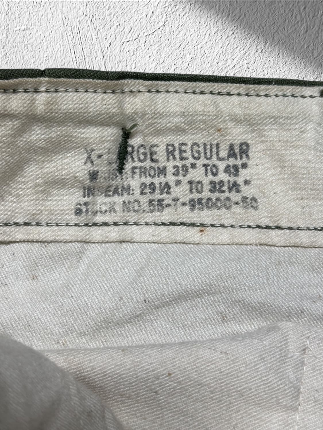 오리지날 미군 M65 팬츠 XL 상품이미지5