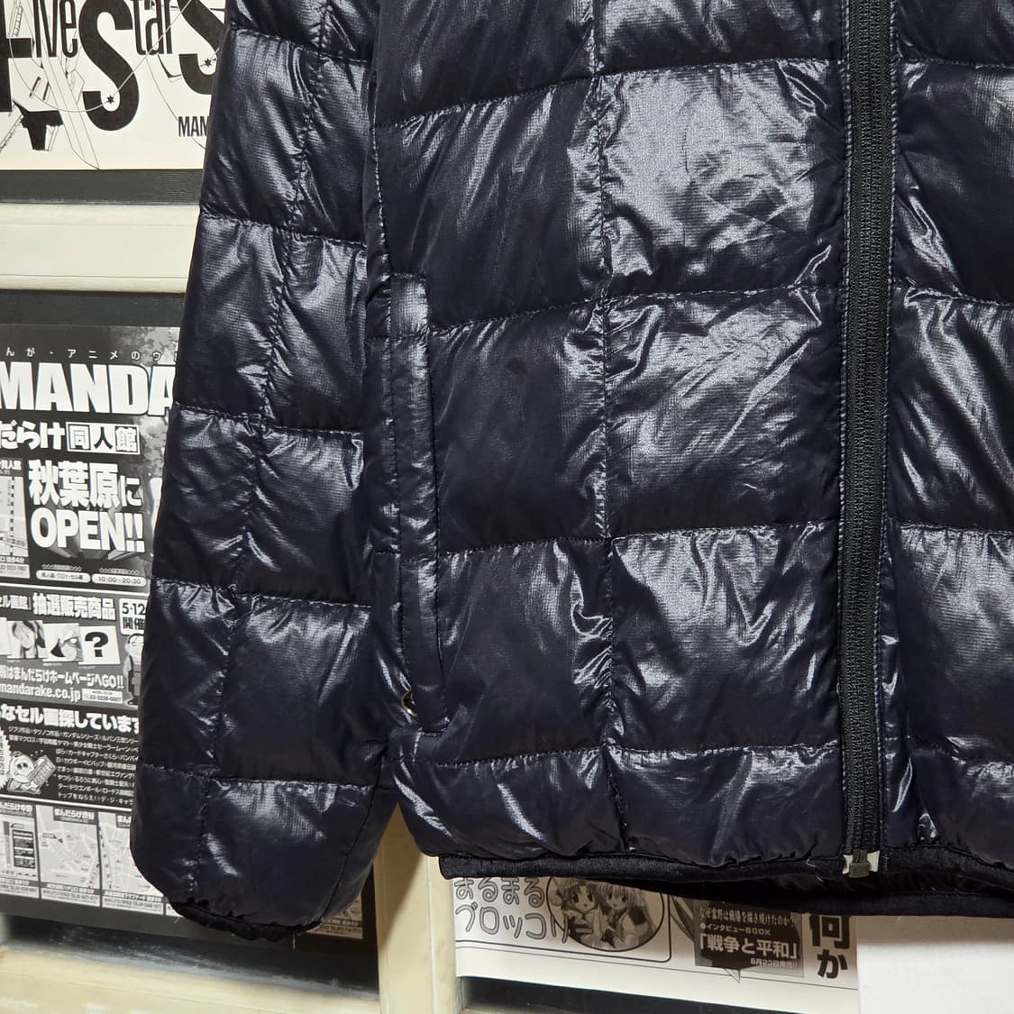 JPN 캠프 세븐 덕다운 후드 경량 패딩 상품이미지4