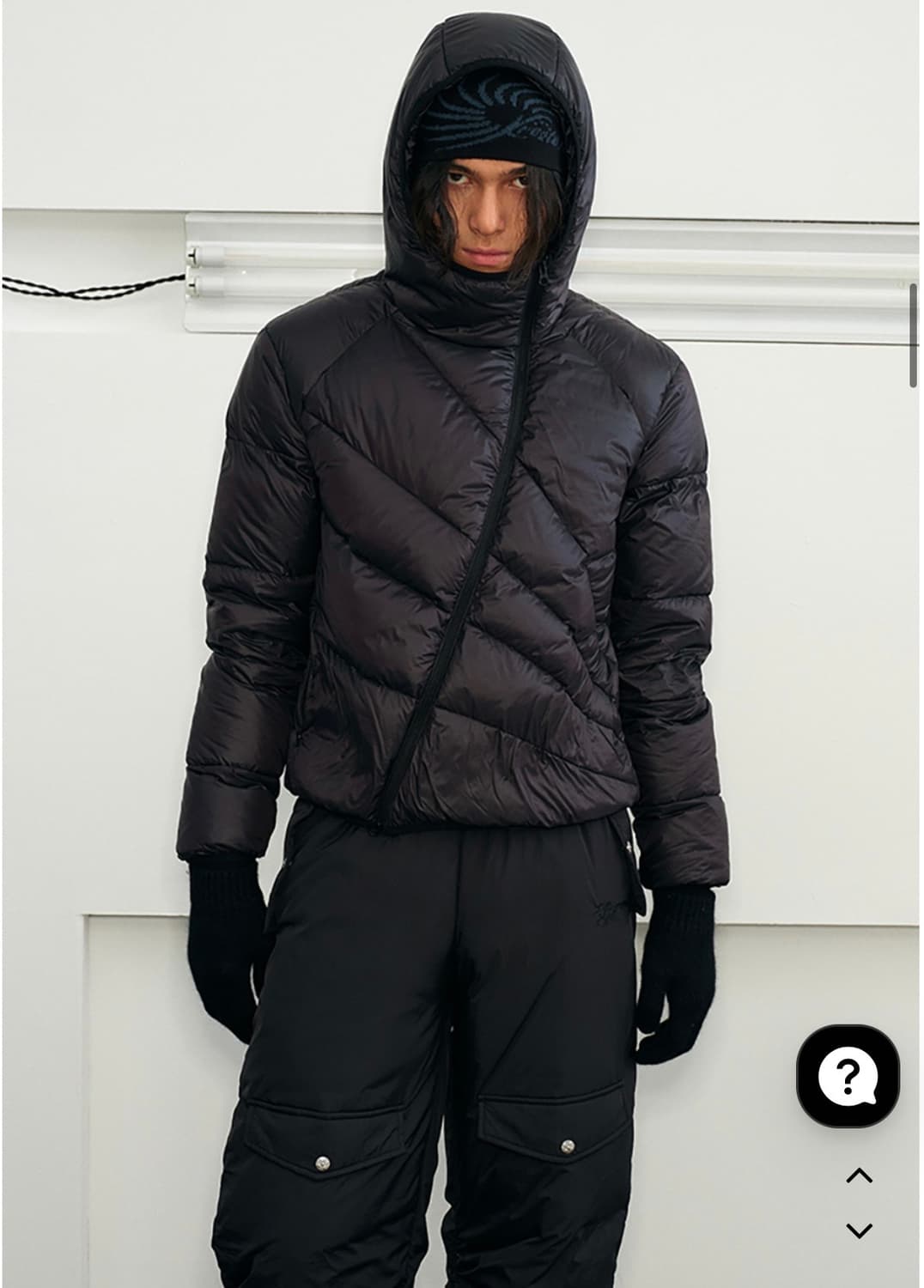 비엑세스 후드 패딩 자켓 M 상품이미지3