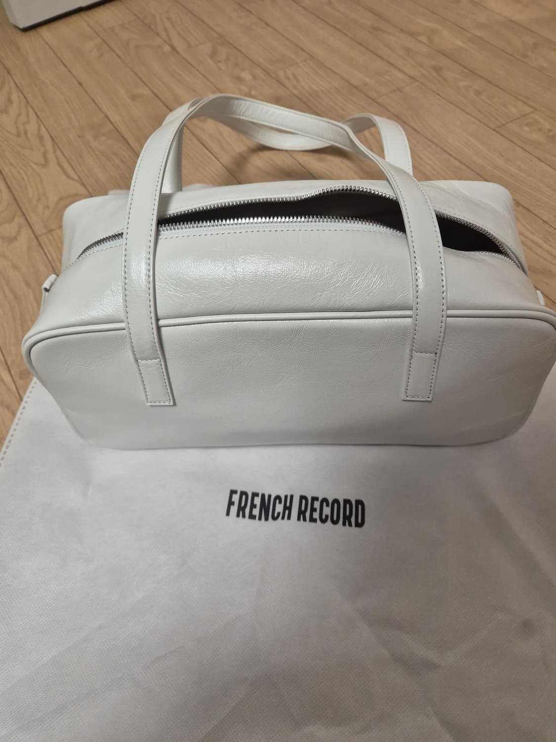 프렌치레코드 프랑백 미니 화이트 새상품 상품이미지1