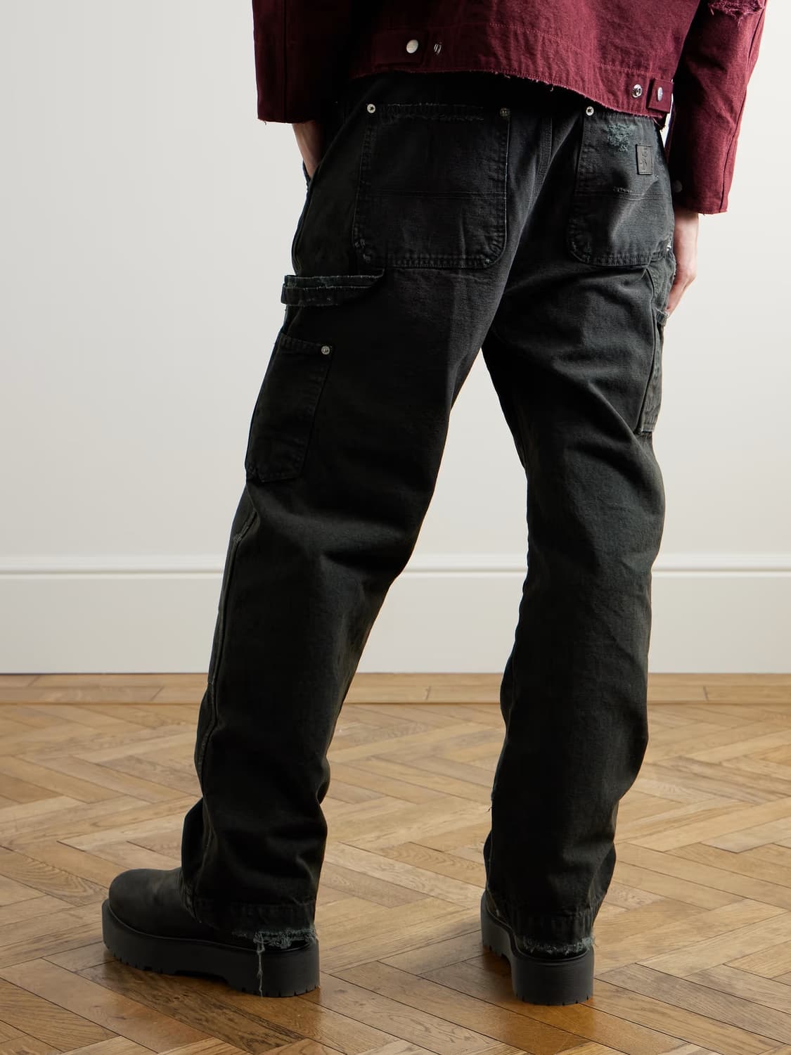 [31] 앙팡리쉬데프리메 ERD 디스트로이드 더블니 팬츠 상품이미지3