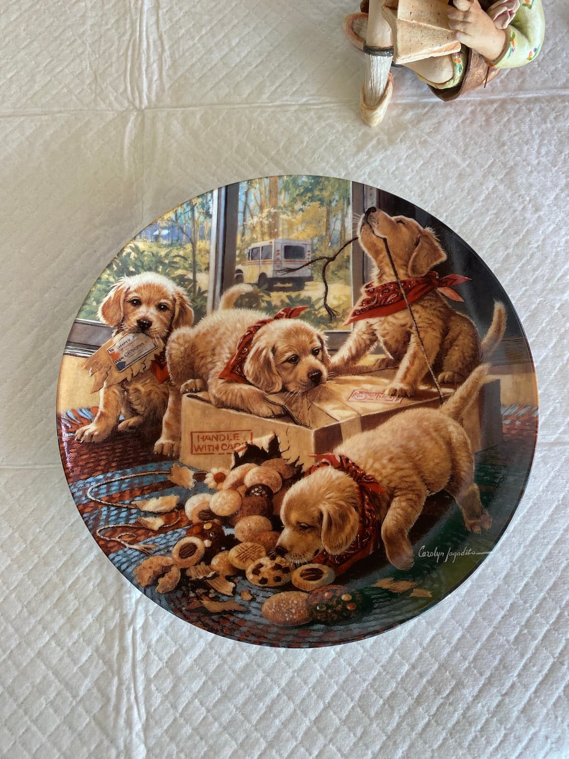 미국 빈티지 장식 접시 그릇 소품 상품이미지1