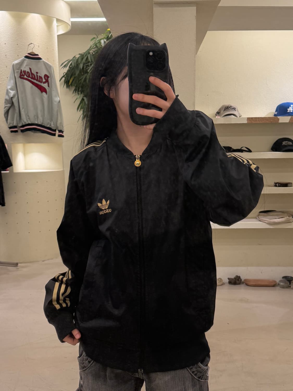 00s 아디다스 올드스쿨 트위스티드 나일론 우븐 트랙 자켓 U26 상품이미지1