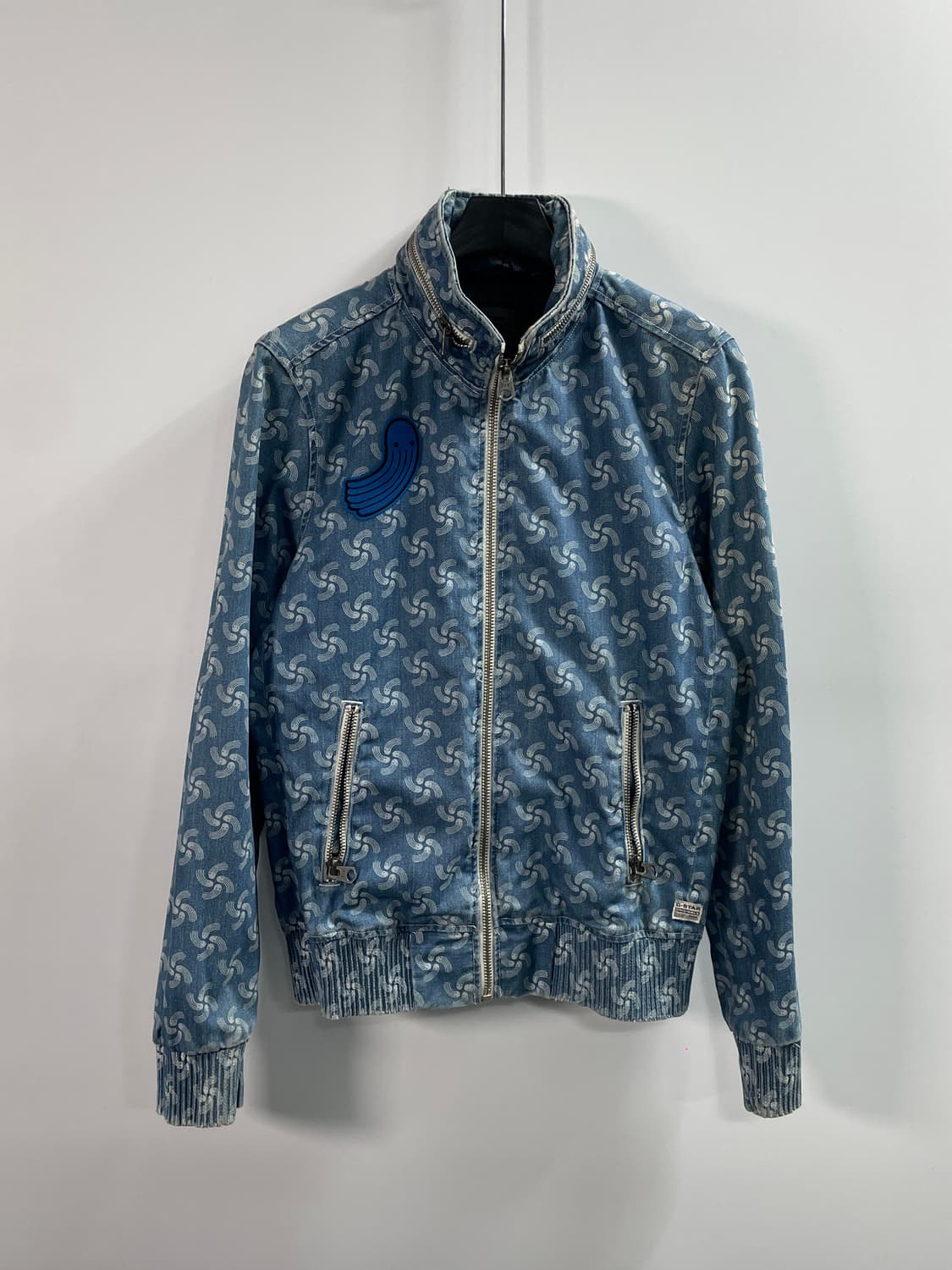 지스타로우 X 퍼렐윌리엄스 데님 자켓 (on.161) 상품이미지1