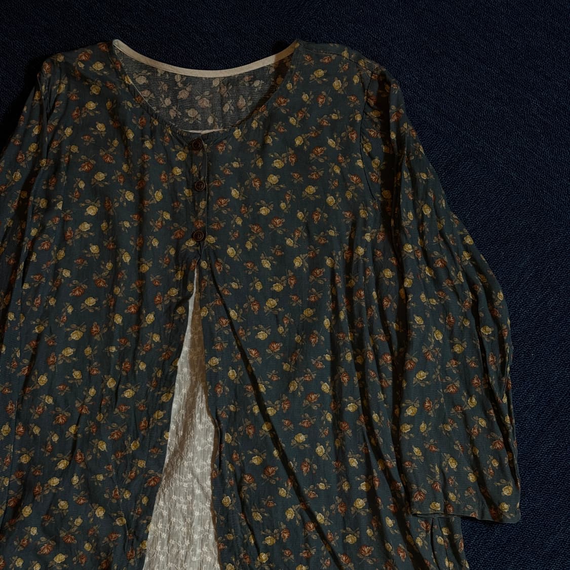 모리걸 플라워 패턴 원피스 상품이미지2