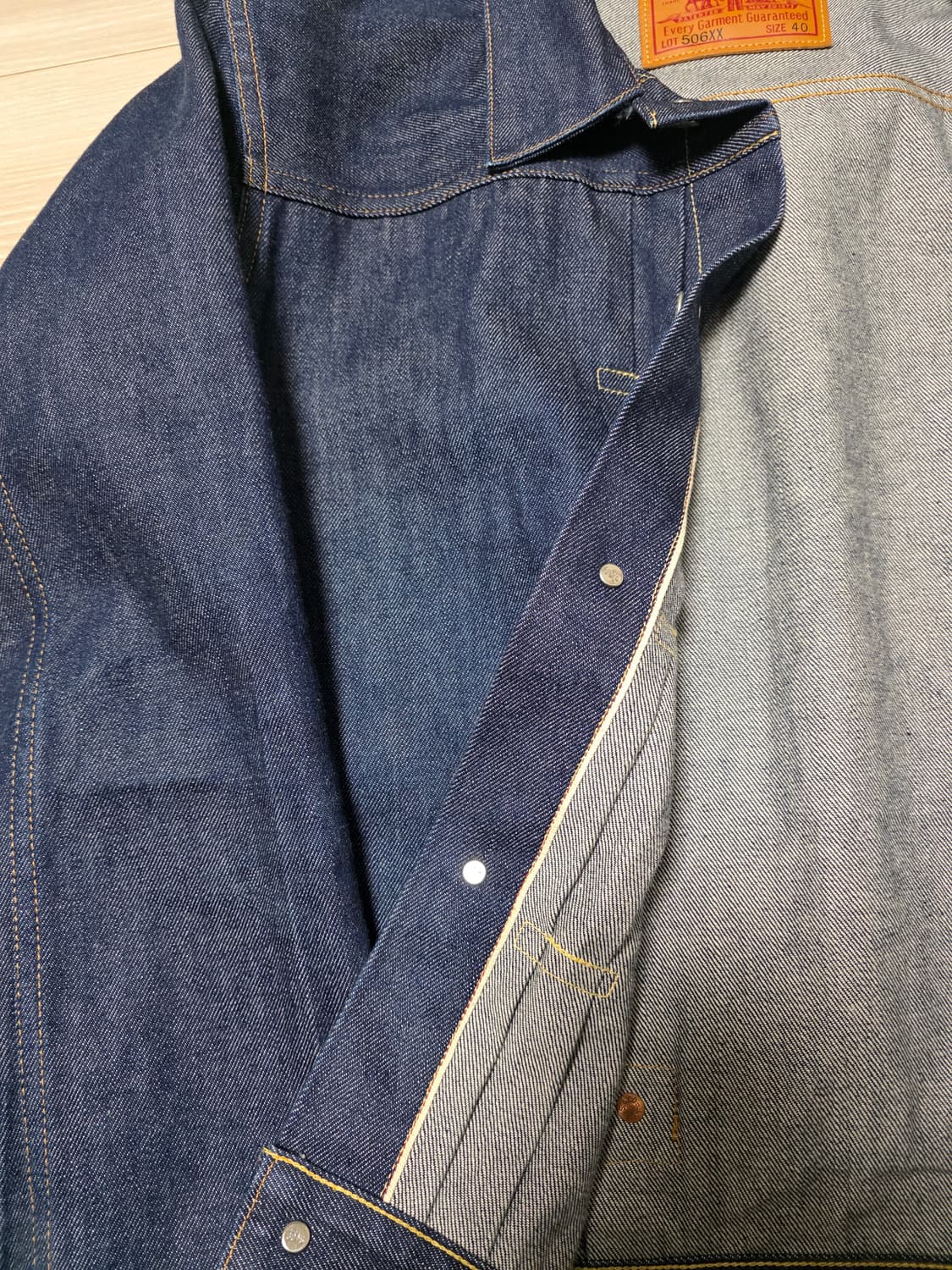 Levi's LVC 506XX Type1 일본 상품이미지7