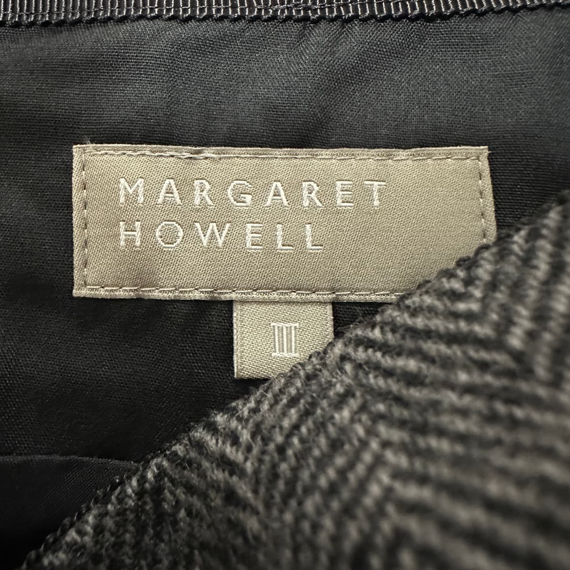 MARGARET HOWELL japan herringbone skirt 상품이미지3