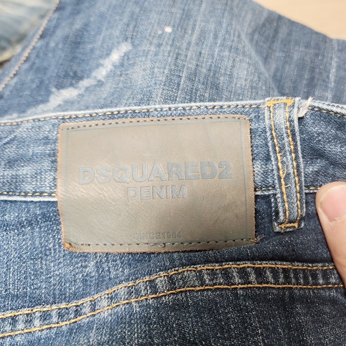 [36] 디스퀘어드2 데님 청바지 워싱진 상품이미지3