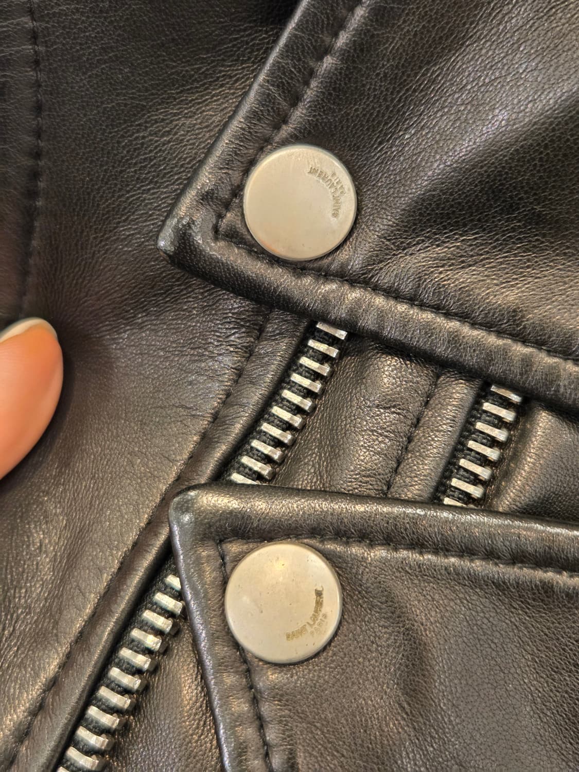 램스킨 양가죽 라이더 자켓 가죽자켓 상품이미지6