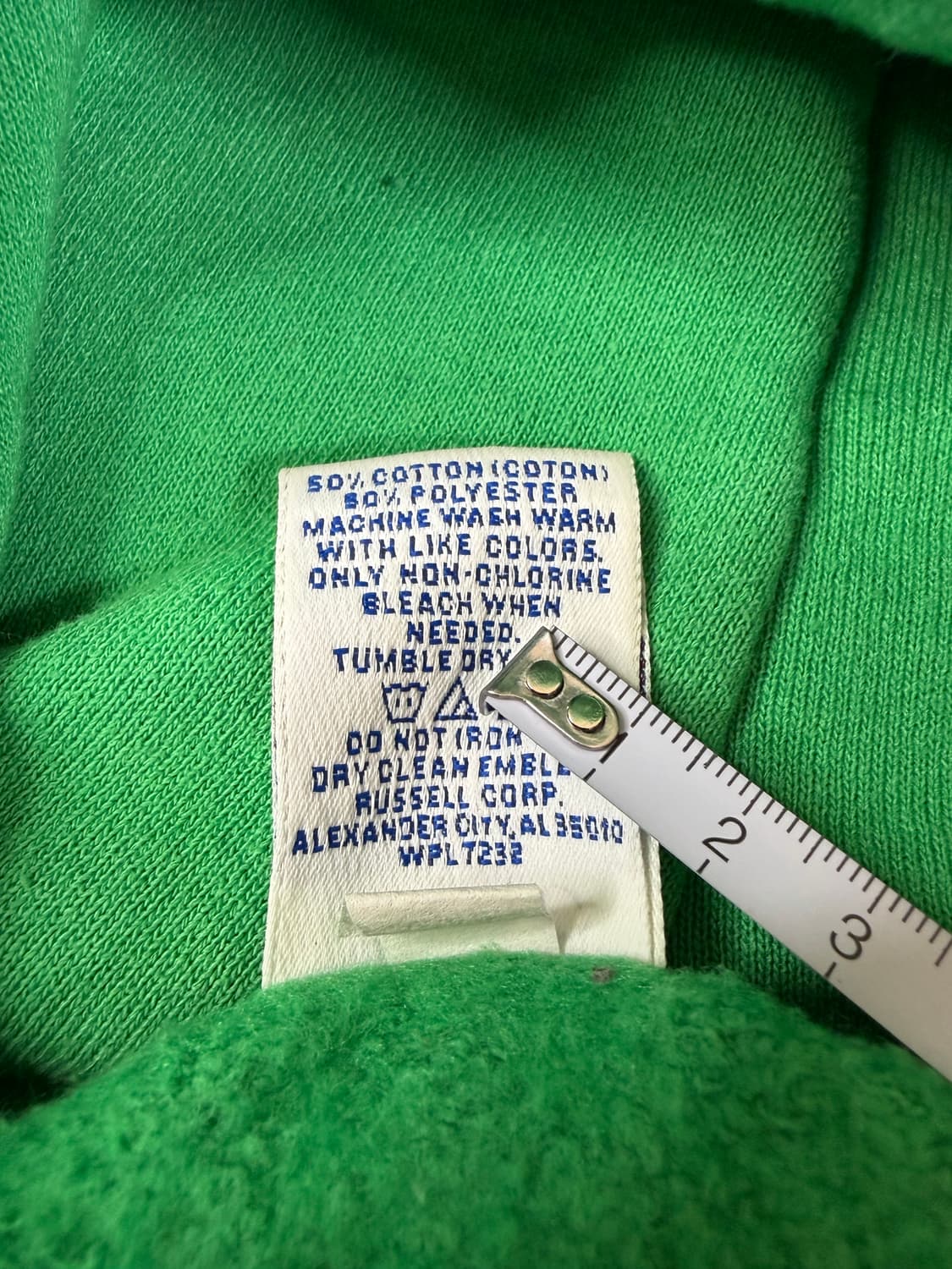 90s Russell Hoodie (kelly green) 상품이미지4