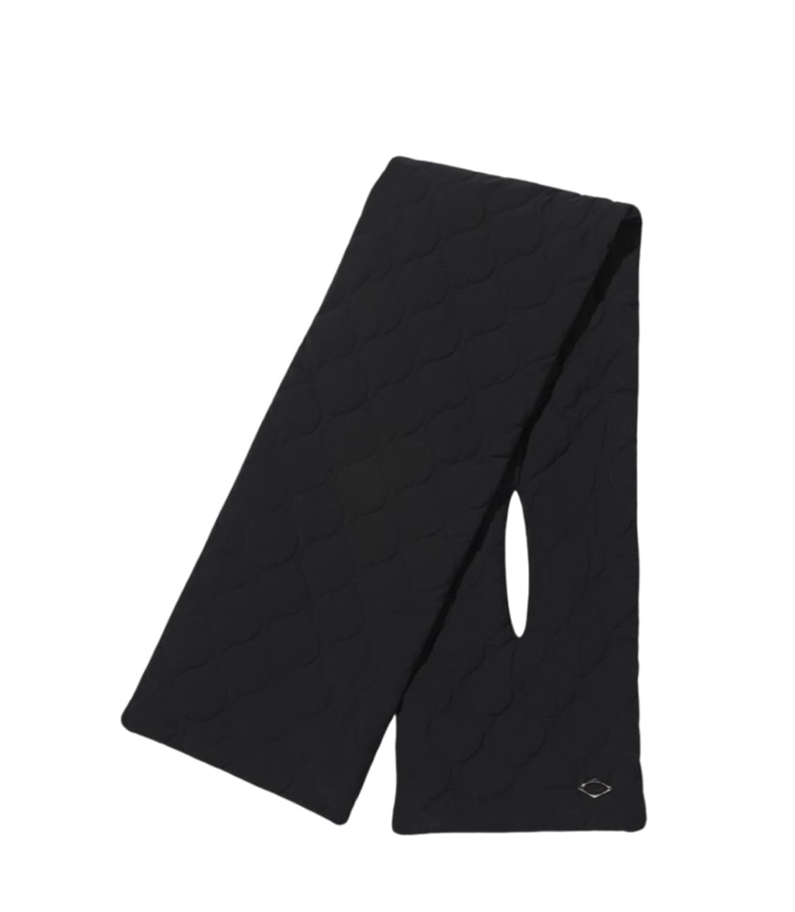 (W) 미스치프 퀼티드 넥 워머 블랙 상품이미지2