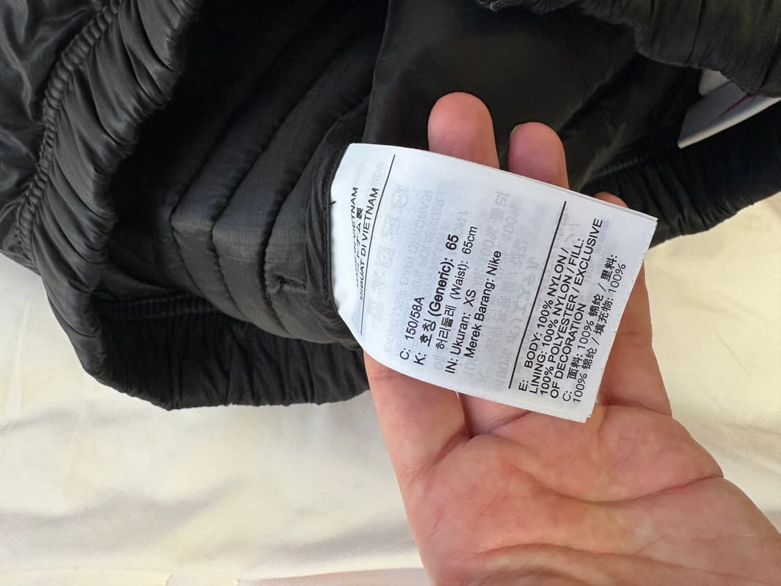못구함) 나이키x스투시 패딩치마 상품이미지5