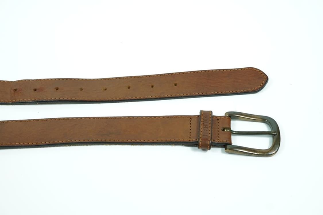 폴햄 빈티지 브라운 레더 벨트 상품이미지5