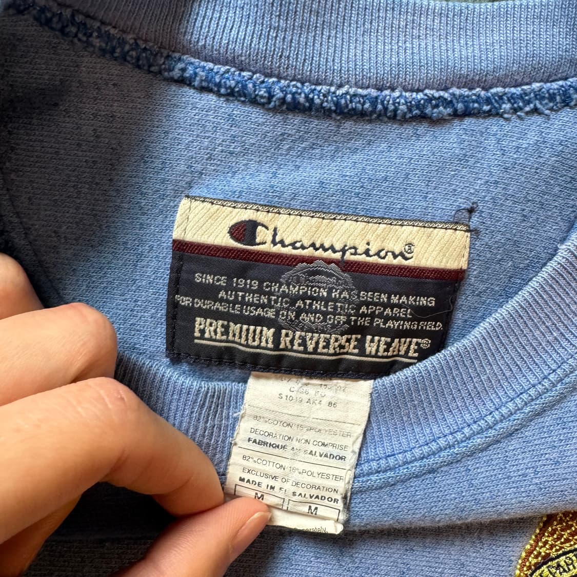 챔피언 프리미엄 리버스위브 빈티지 스웨츠셔츠 상품이미지5