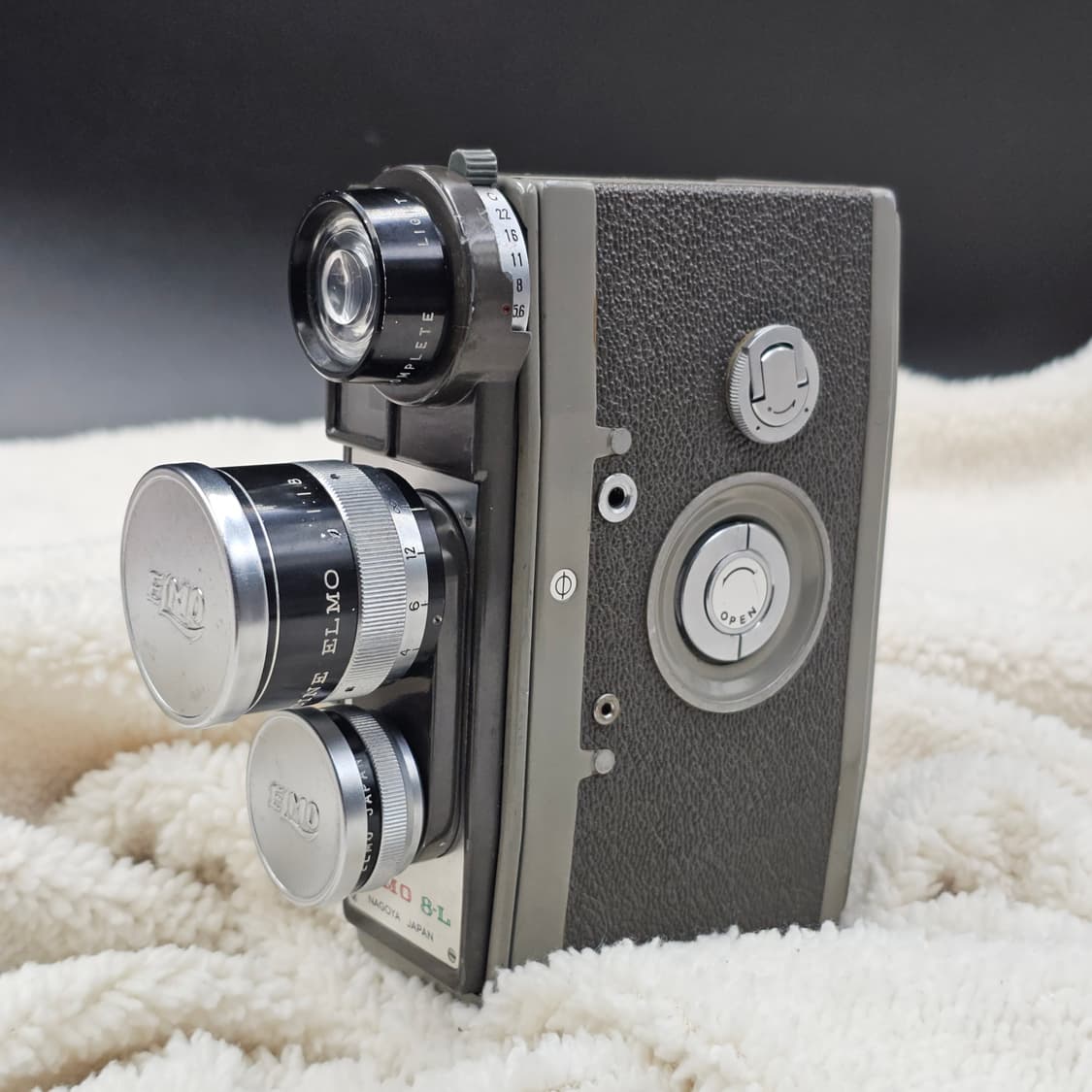 정상작동 엘모 빈티지 8mm 무비카메라 ELMO 필름카메라 필카 캠코더 상품이미지9