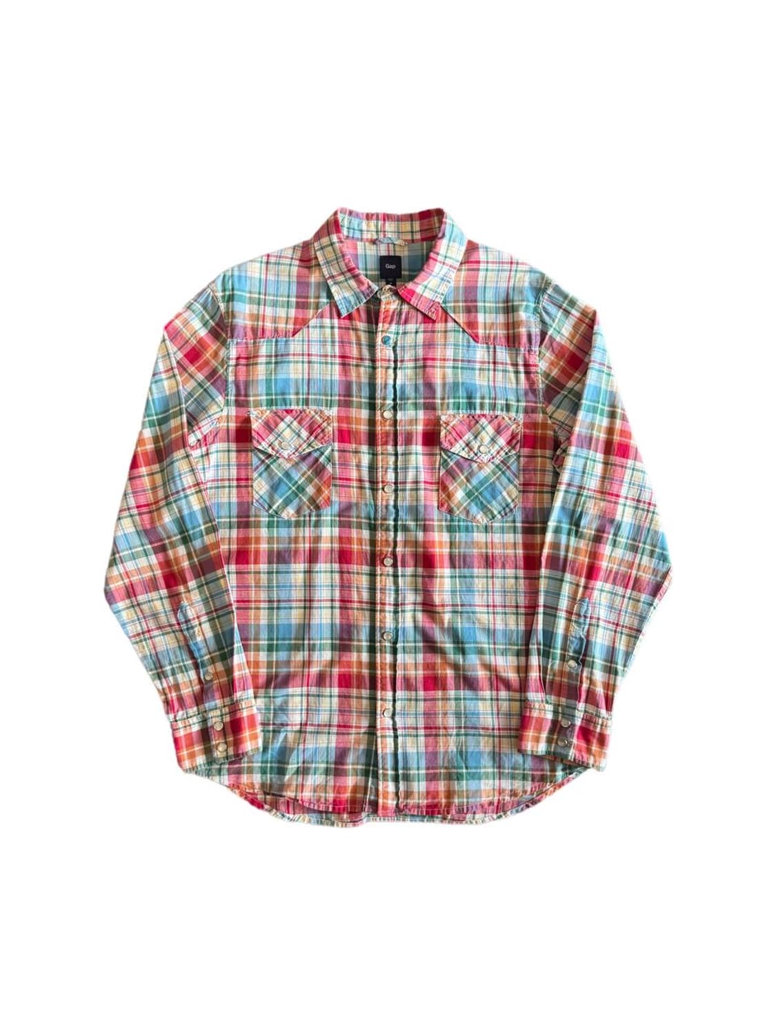 갭 체크 웨스턴셔츠 상품이미지1