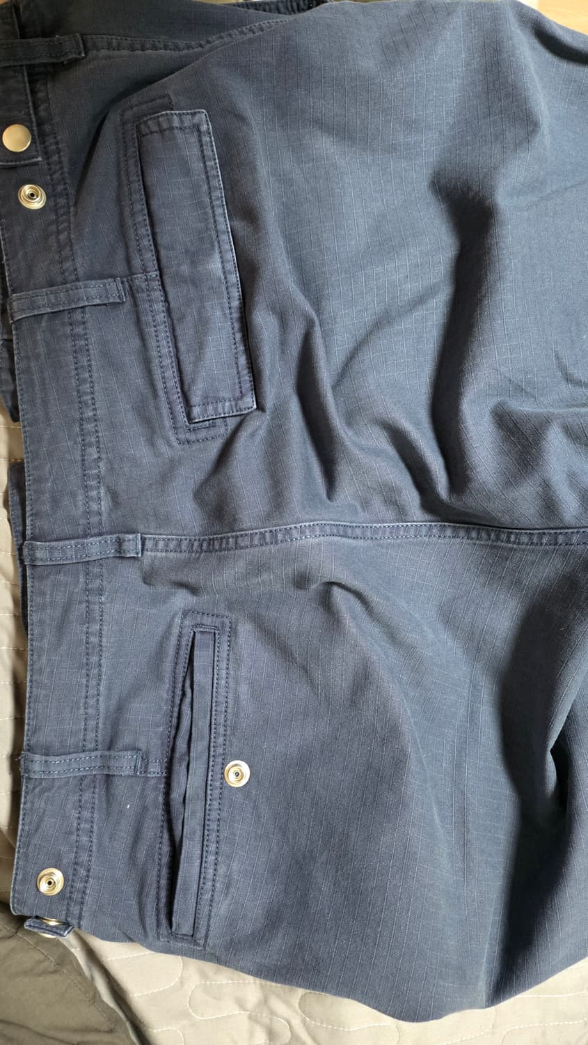 스투시 필드 팬츠 립스탑 블루 상품이미지3