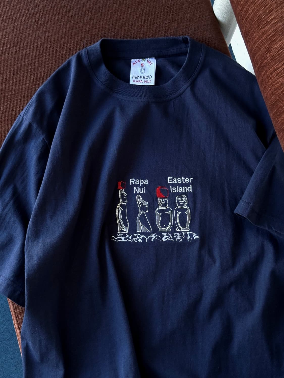 Cotton design stitch t-shirt 상품이미지2
