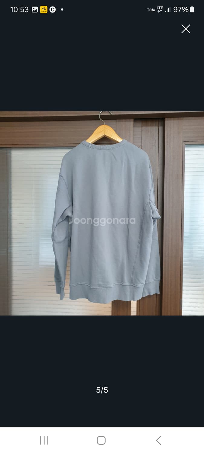 스톤아일랜드 맨투맨.  L/XL 상품이미지2