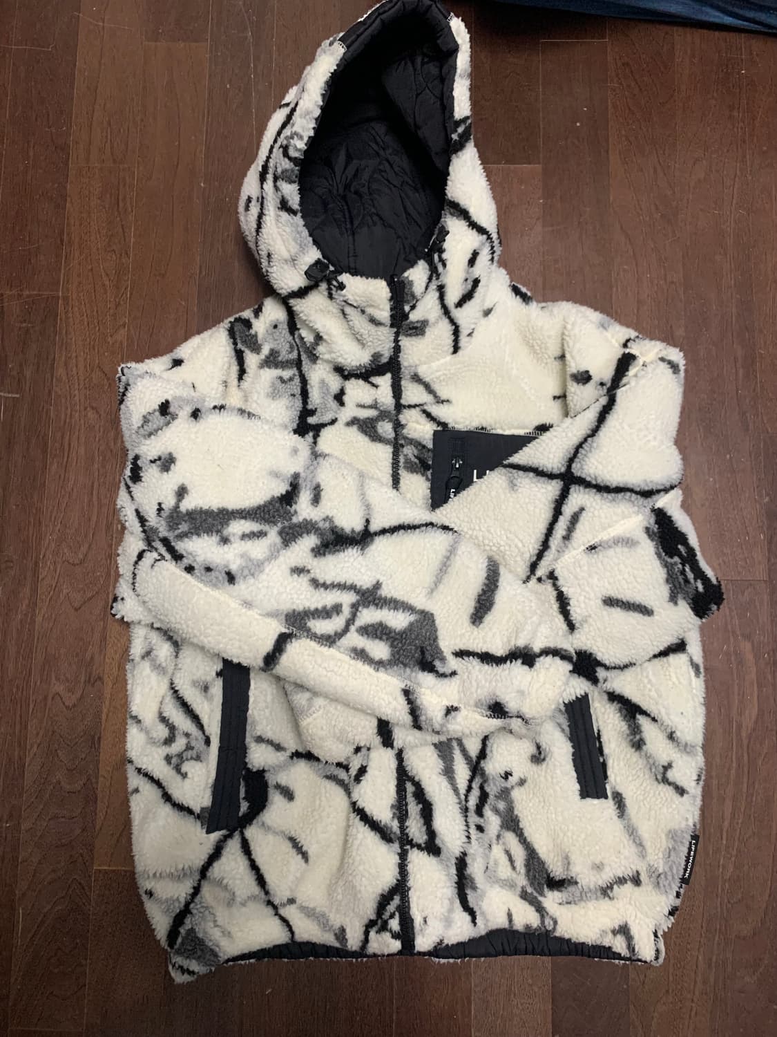 라이프워크 뽀글이 양면 리버시블 자켓 상품이미지1