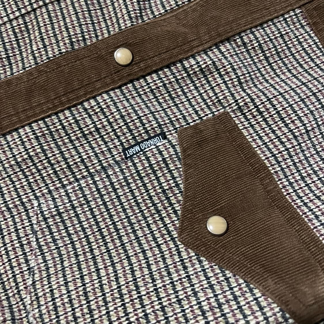 Tornado Mart . 토네이도마트 체크 웨스턴 셔츠 상품이미지5