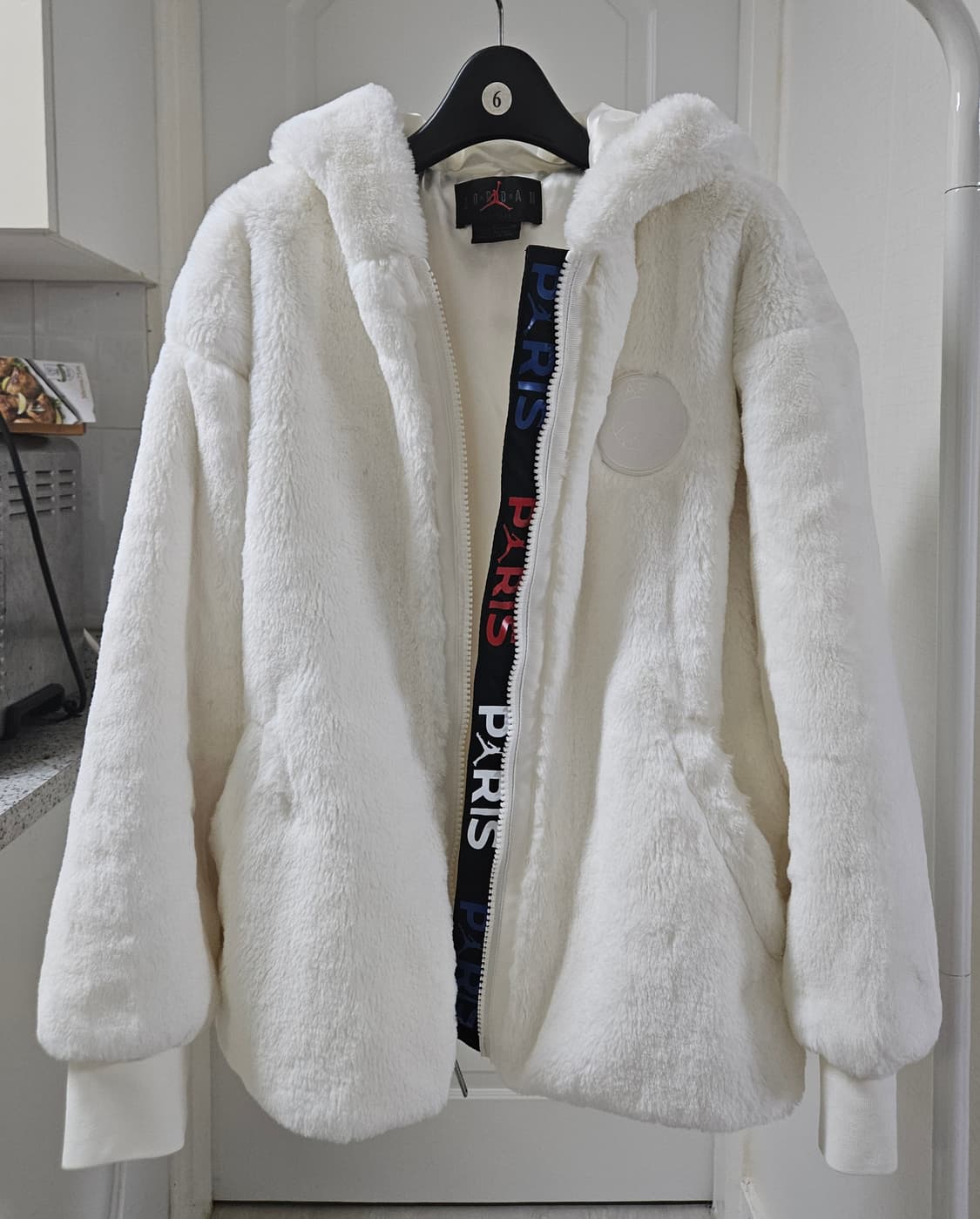 새제품) 나이키 조던 파리 생제르망 플리스 봄버 자켓  S(55) 상품이미지4