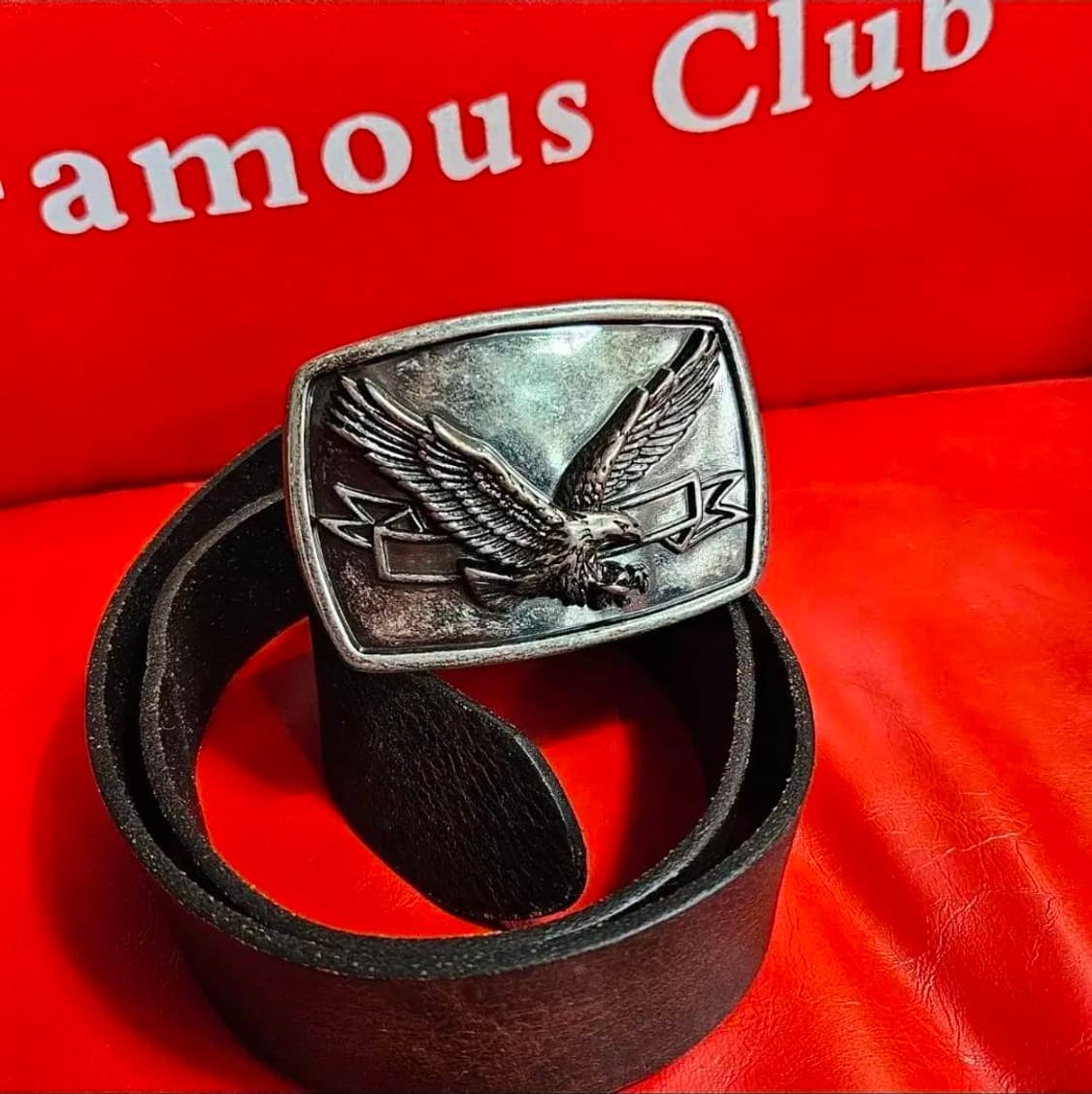 리바이스(Levis) 빈티지 이글스 빅 버클 레더 벨트 상품이미지2