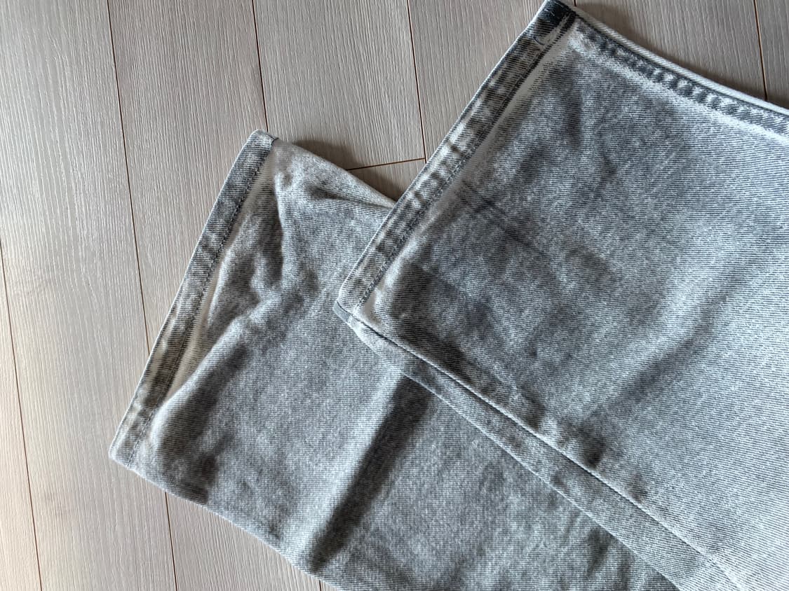 스프레이 워싱 와이드 팬츠 상품이미지6