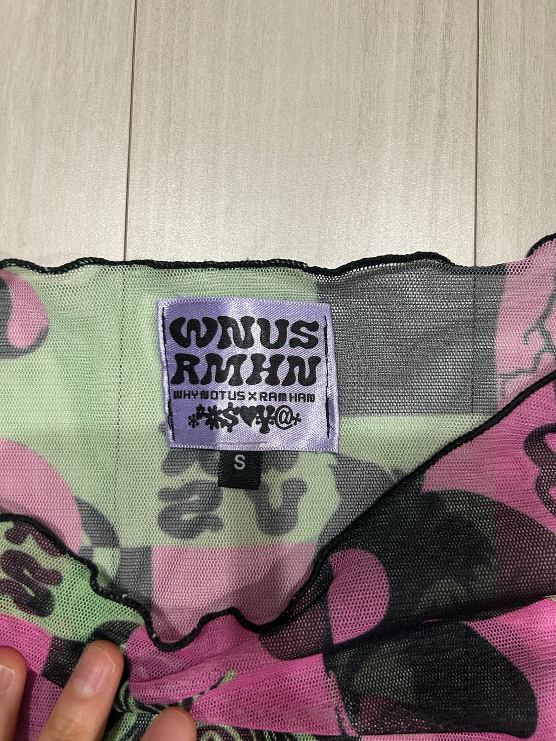 와이낫어스(Whynotus) 시스루 탑 상품이미지2