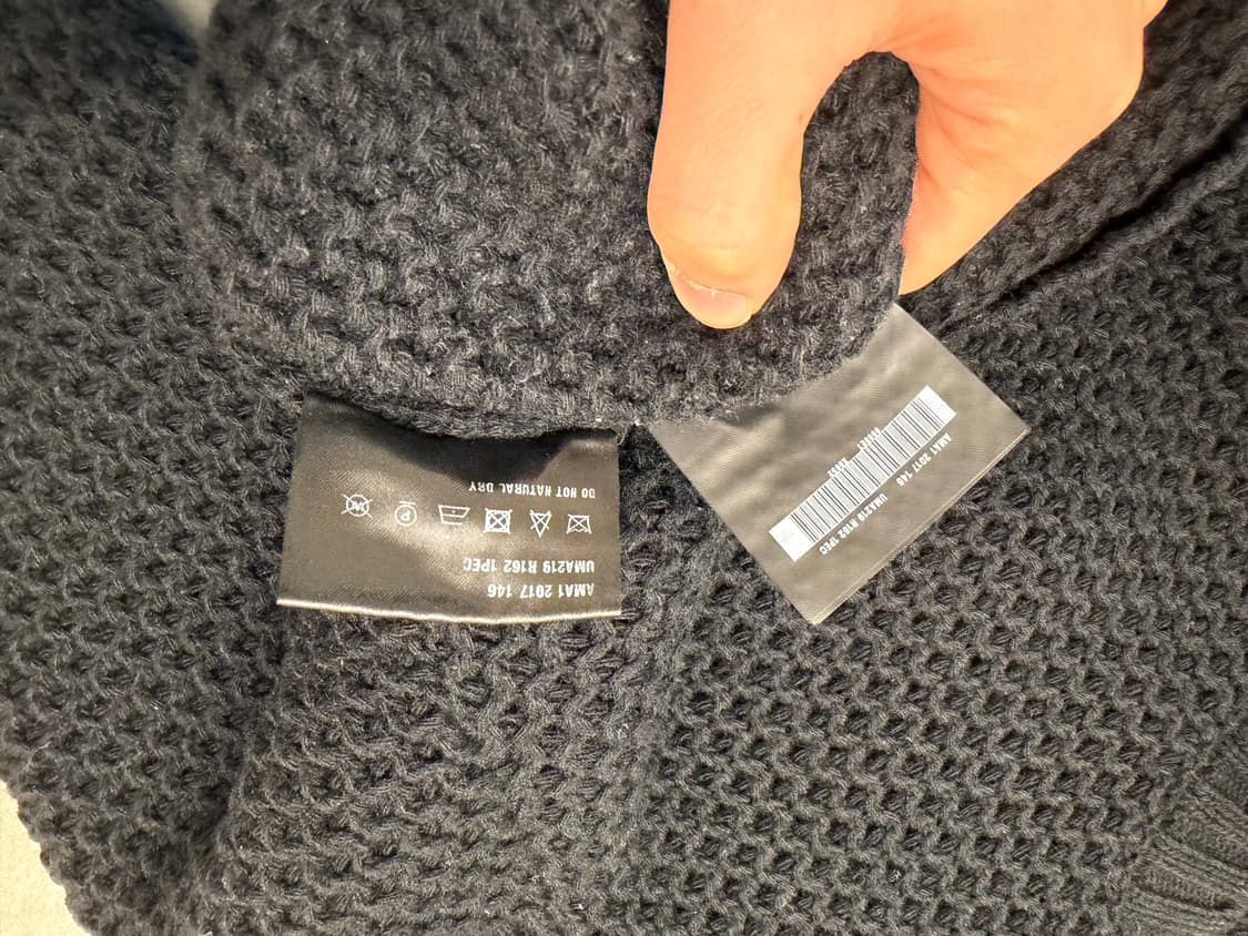 프라다 V넥 니트 46사이즈 상품이미지7