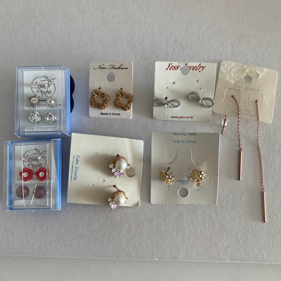 새상품 귀걸이 7종 세트 상품이미지1