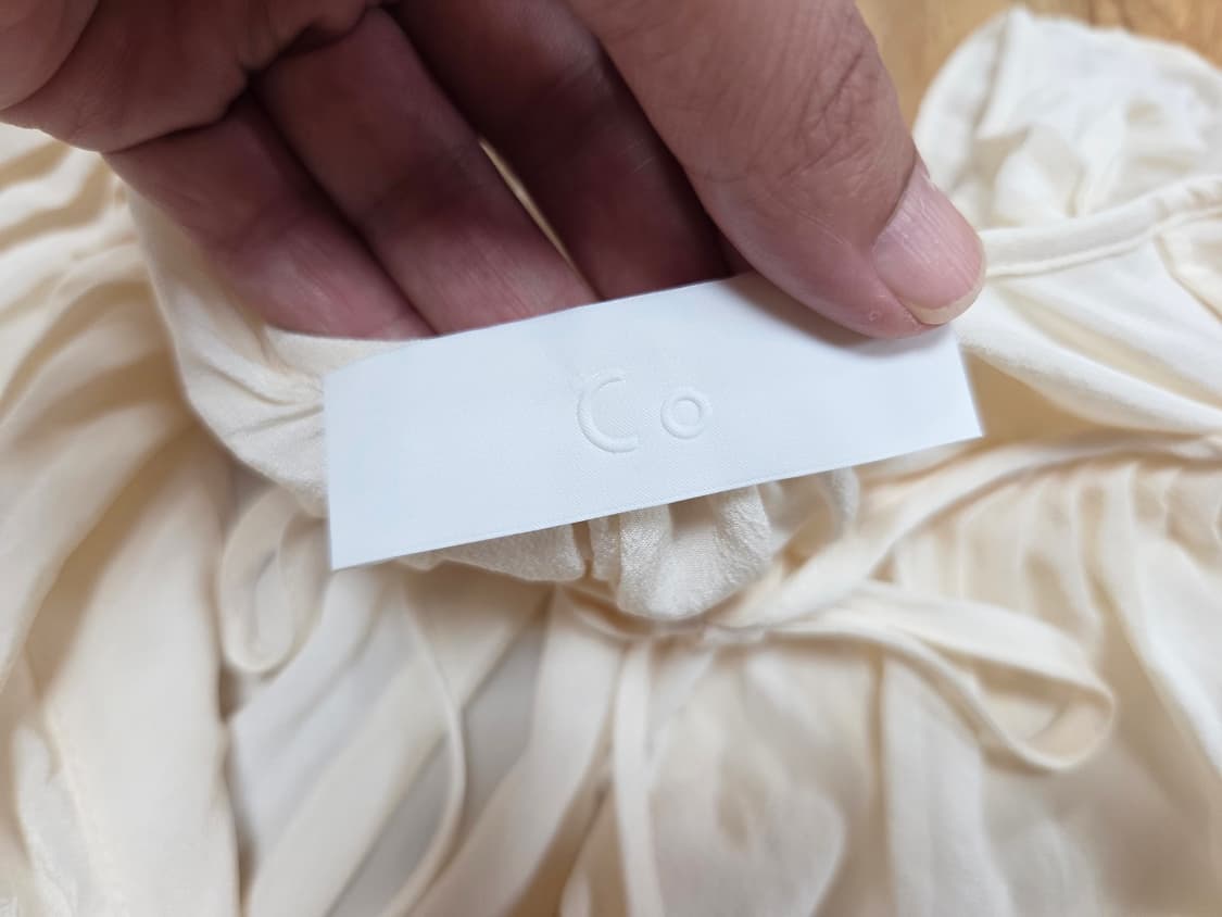 Co컬렉션 실크 블라우스 44-55 상품이미지6