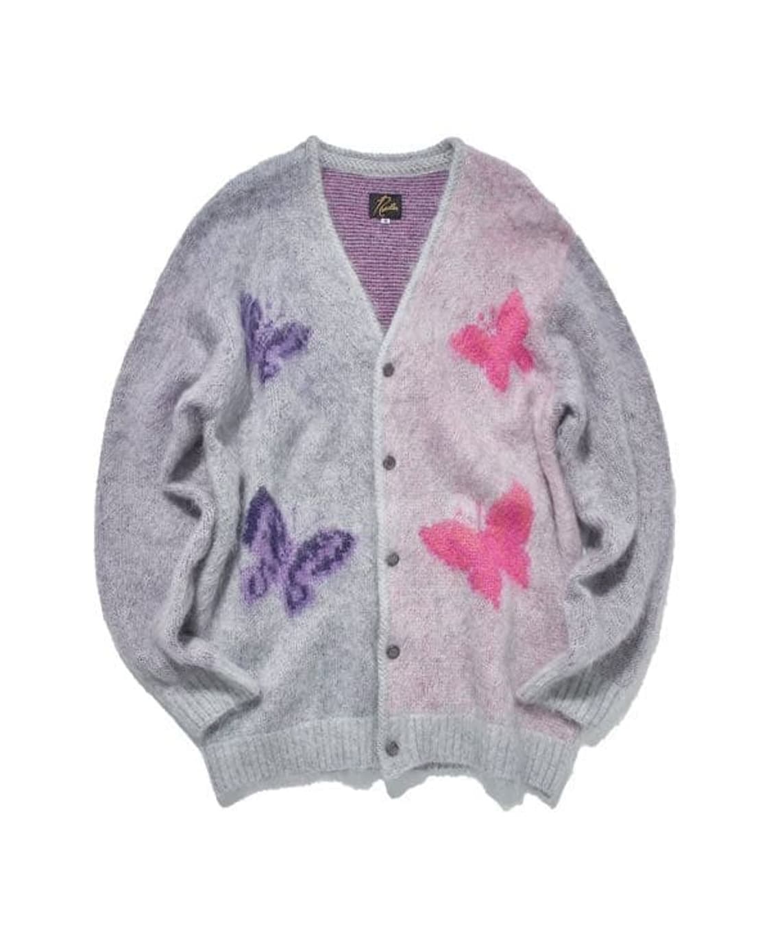 [L] 니들스 x studious 별주 모헤어 가디건 빠삐용 상품이미지1