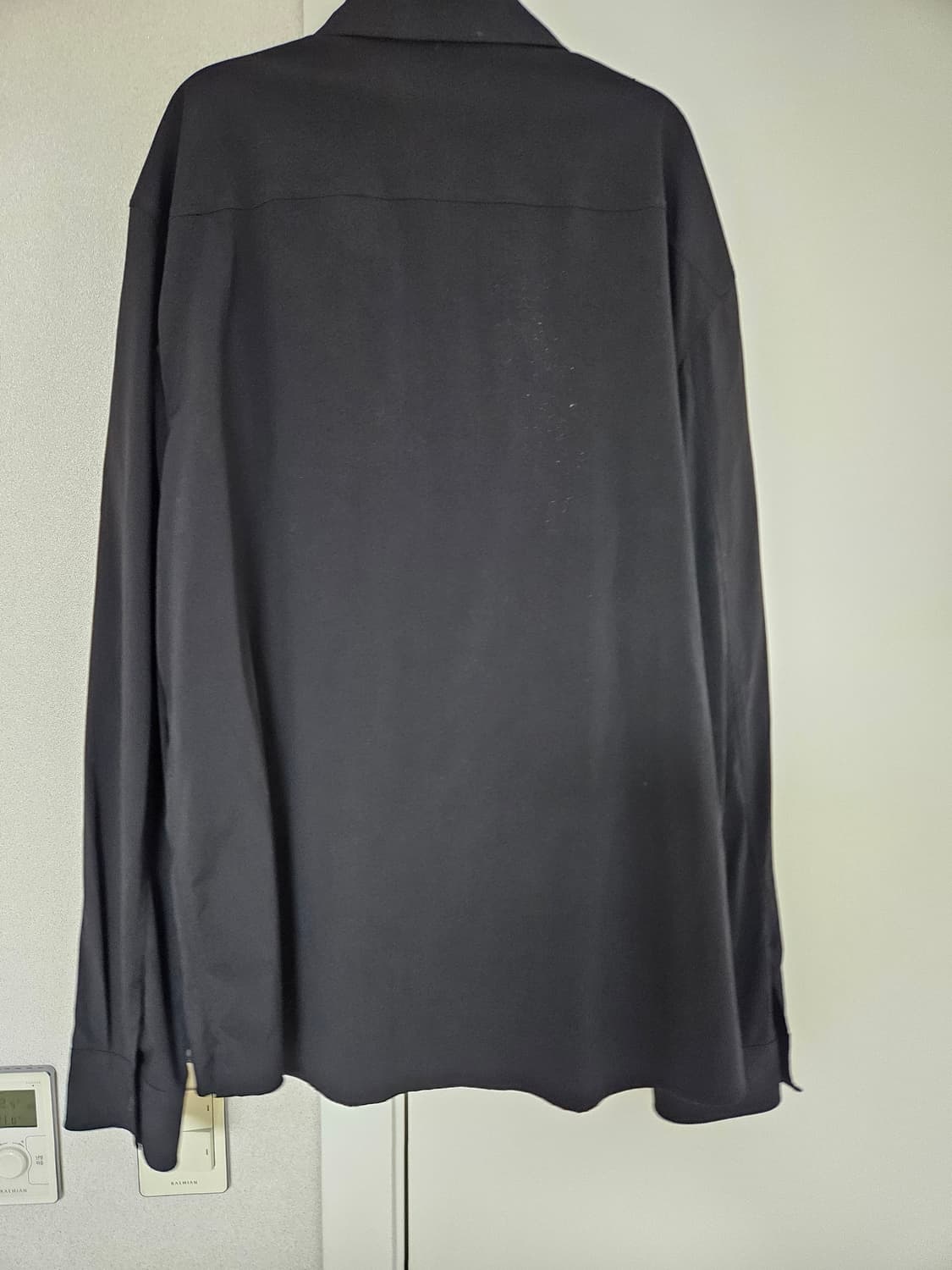 클럽모나코 블랙 셔츠형 자켓 상품이미지3