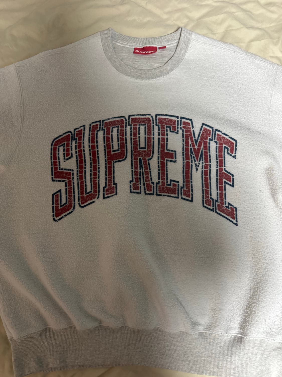 슈프림 인사이드 아웃 크루넥 애쉬 그레이 - 23FW 상품이미지2