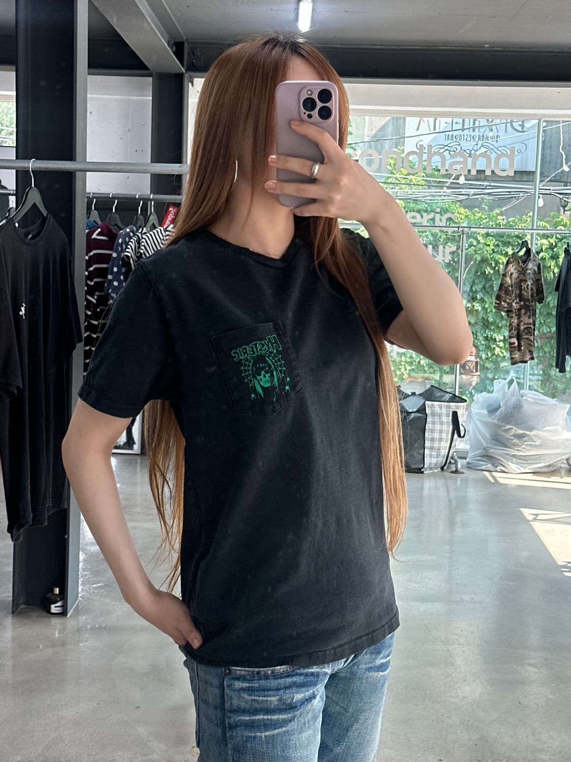 히스테릭글래머 스파이더 Web Girl 반팔티 상품이미지3