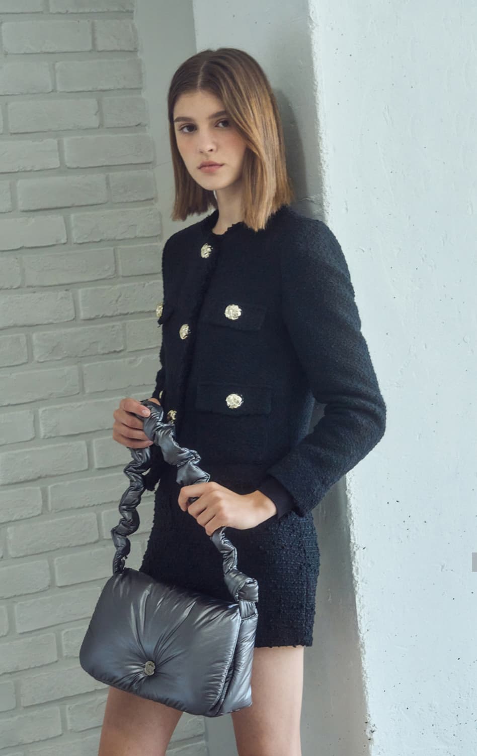 로사케이 누볼라 플랩 크로스백 패딩백 숄더백 패딩 가방 상품이미지2