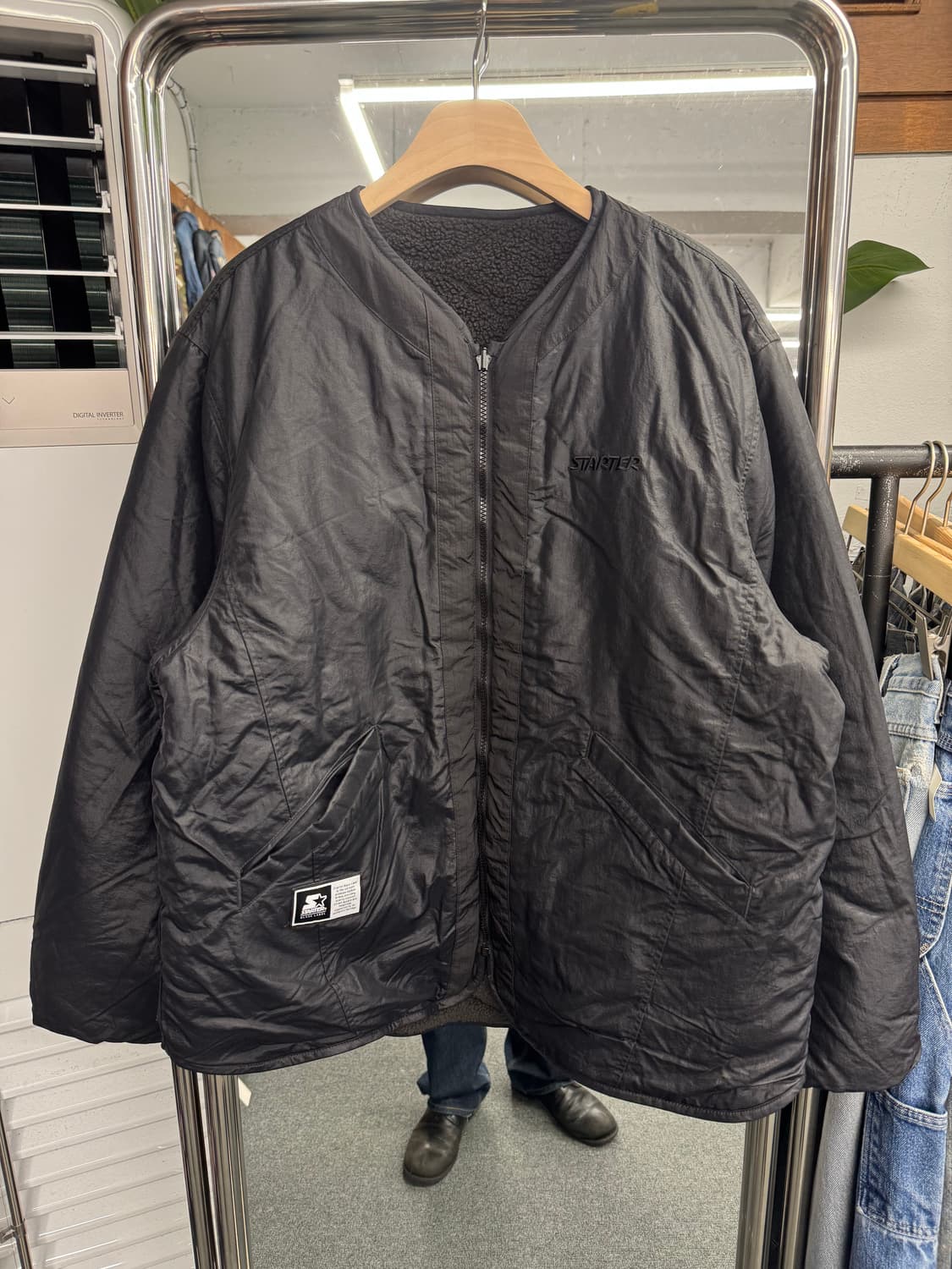 스타터 빈티지 리버시블 플리스 자켓 상품이미지1