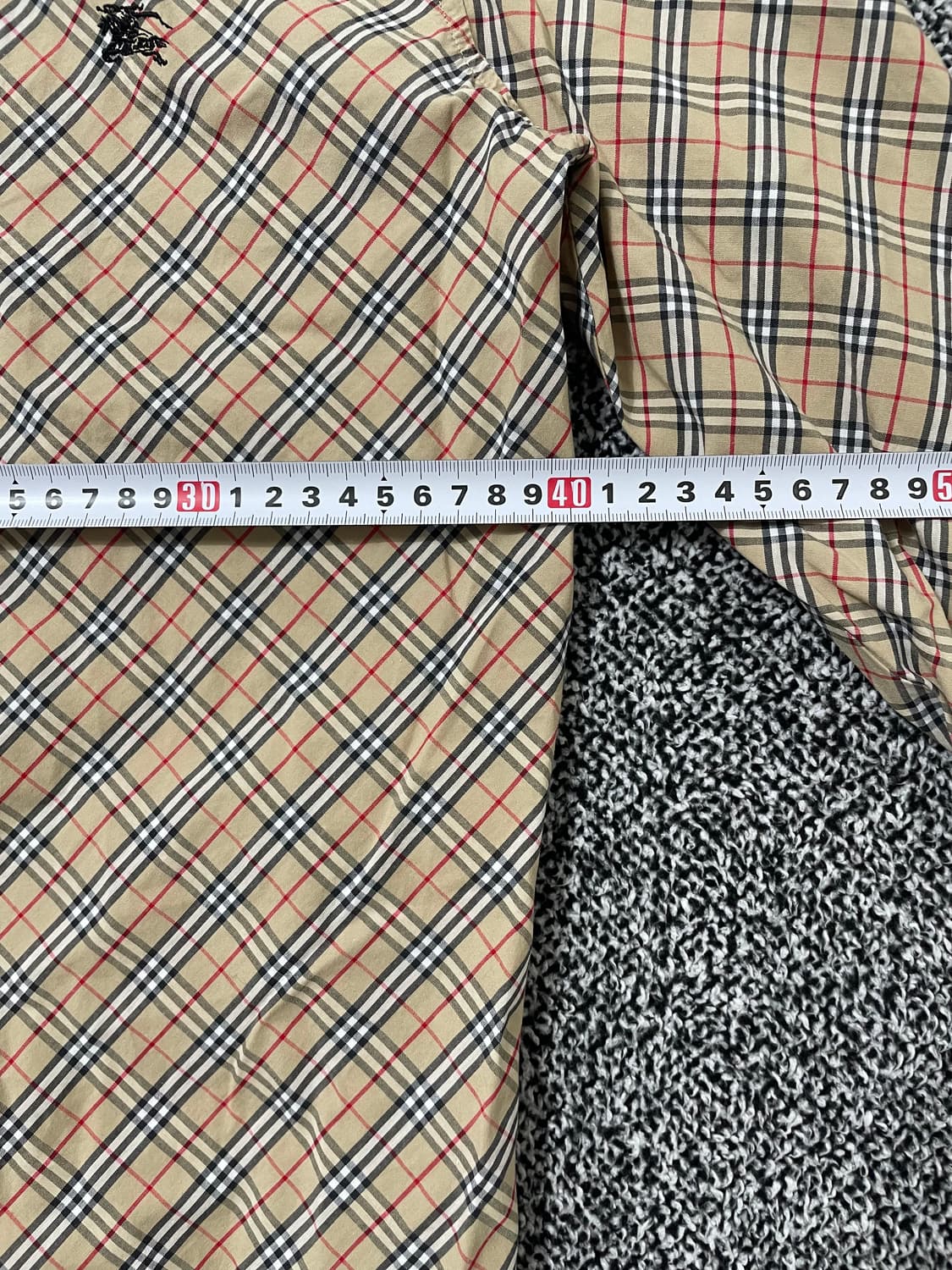 빈티지9. 버버리 블루라벨 노바 체크 셔츠 상품이미지5
