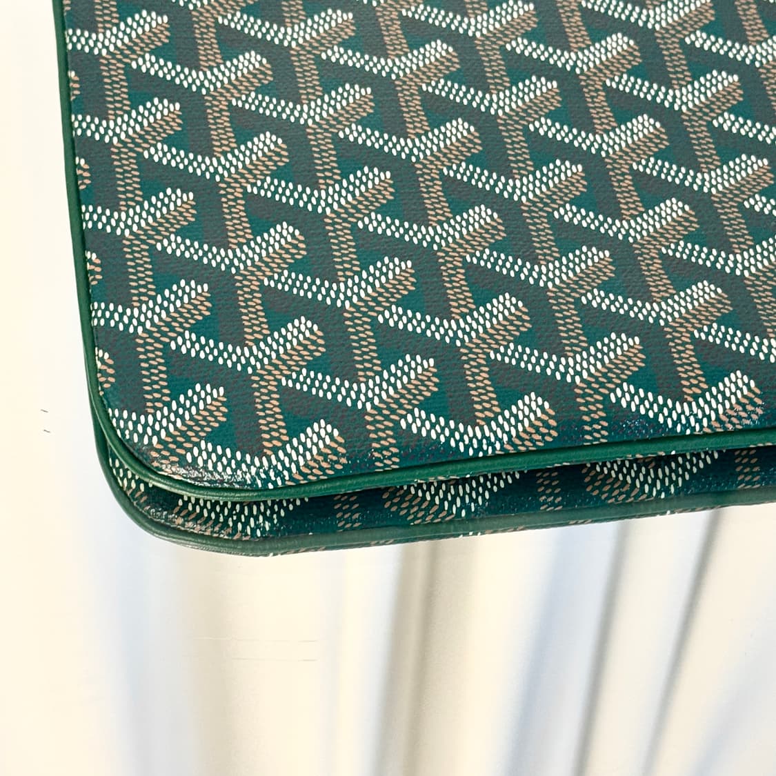 [신품급] 고야드 세나 클러치 그린 MM  상품이미지8