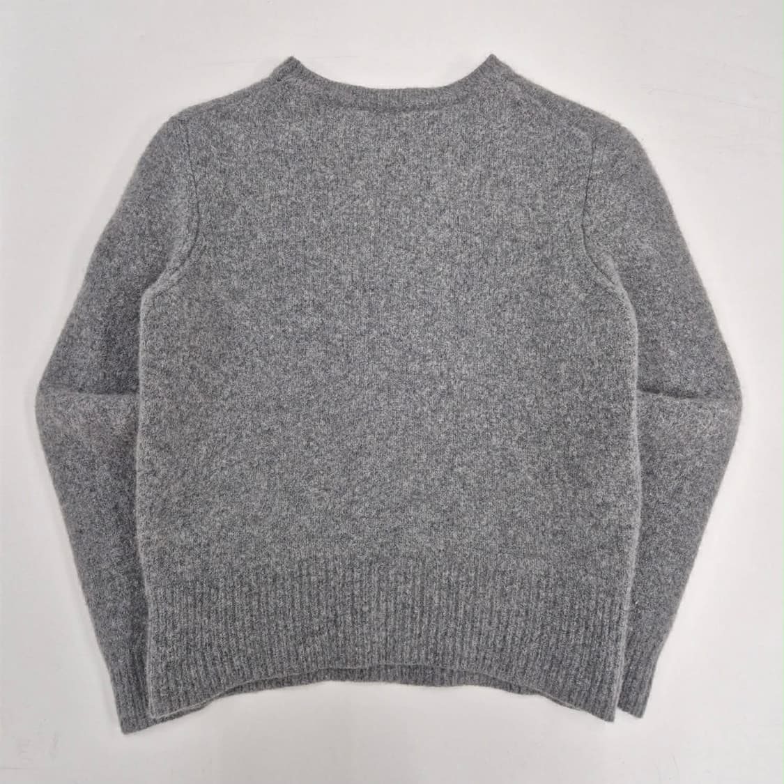 메종키츠네 빅폭스헤드 램스울 걸즈 크루넥 니트(S) 상품이미지6